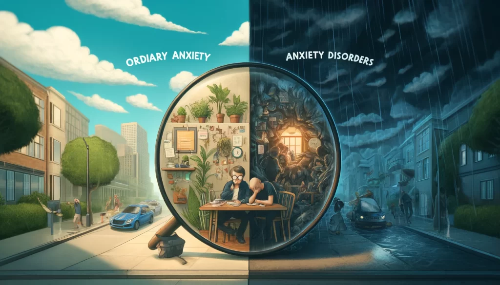 2) How Do Anxiety Disorders Differ From Ordinary Anxiety